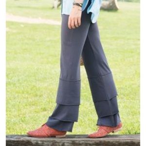 Matilda Jane Grey Finn Pants Ruffle Leggings